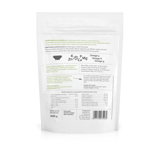 Bio Hulled Hemp