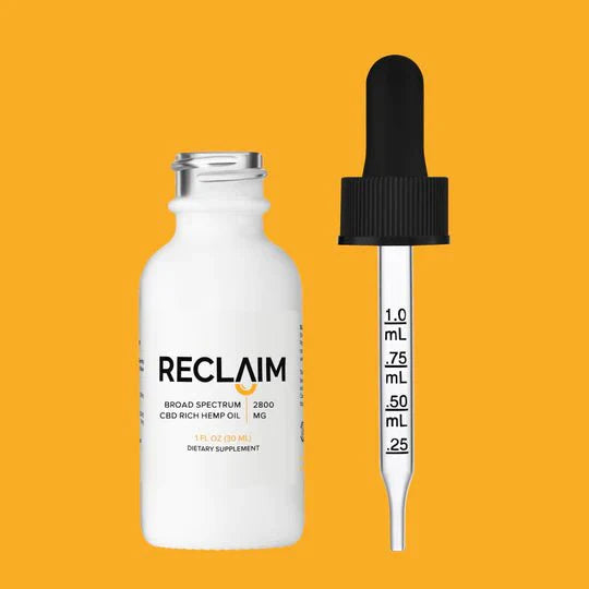 Maximum Strength 2800mg Broad Spectrum THC-Free CBD Oil